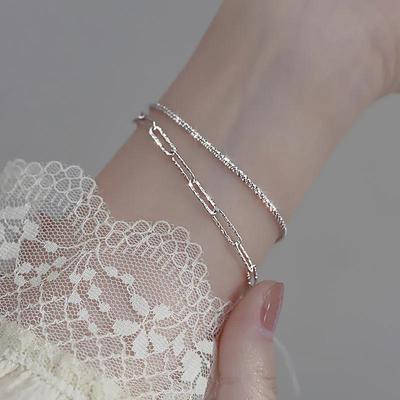 Gypsophila Funkelndes 925 Silber Damenarmband: High-End, Elegant, Schlichtes Design