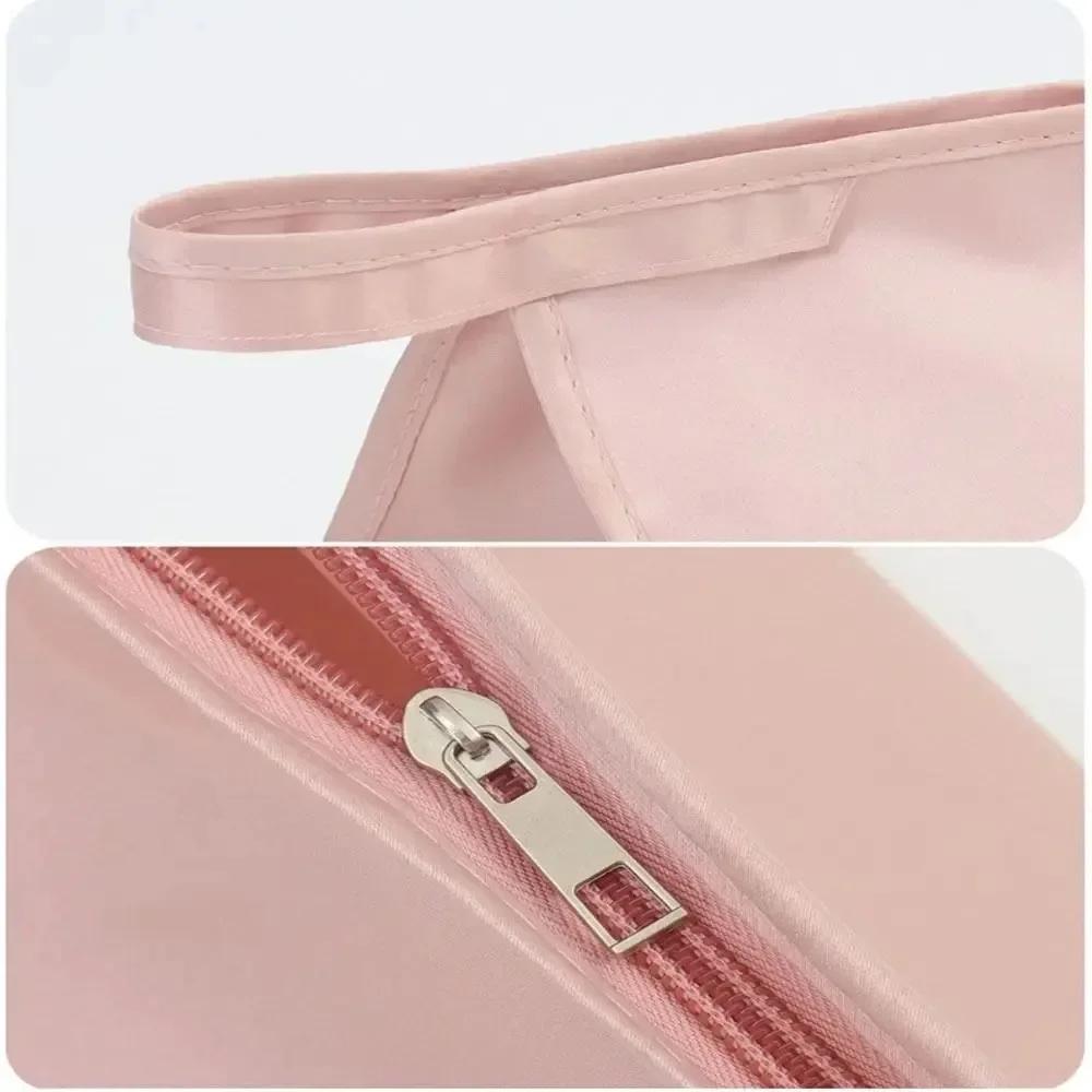 Storage Bag Portable Hair Dryer Curler Travel Organizer Dustproof Zipper Case with Protective Cover Compact Girls Accessories