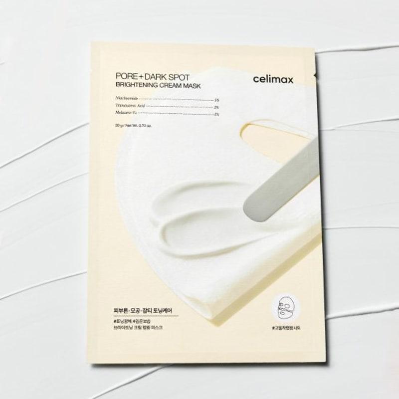 [Cellimax] Pore Spot Brightening Cream Wrapping Mask 4 Sheets