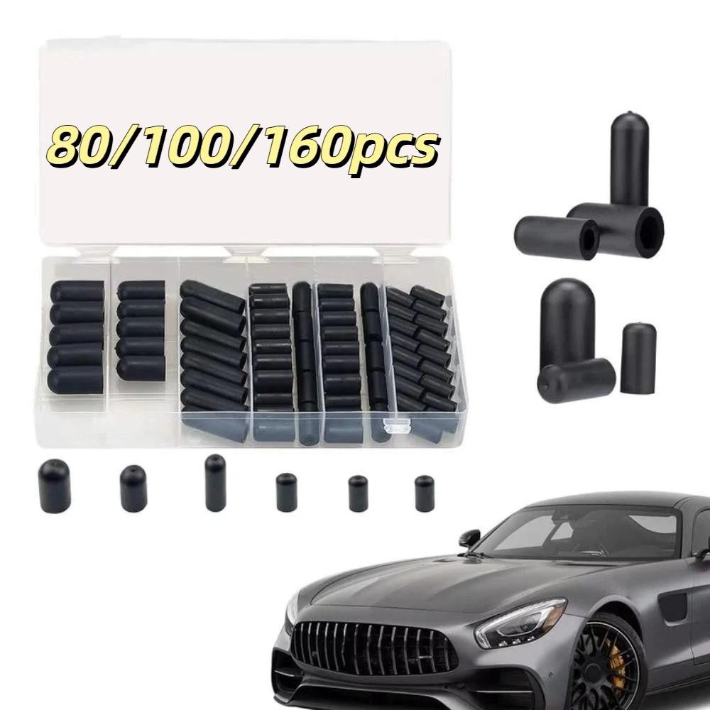 Durable Vacuum Rubber Cover Plug Kit Intake Tube Vacuum Tube Cover Engine Maintenance