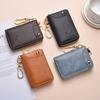 Multifunctional Car Key Case With Zipper And Soft Pu Material For Travel And Commuting