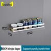 Wall-Mounted 304 Stainless Steel Spice Rack & Bathroom Hanger