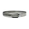 W2 worm clamp Ø70-90 mm, width 12 mm - stainless steel