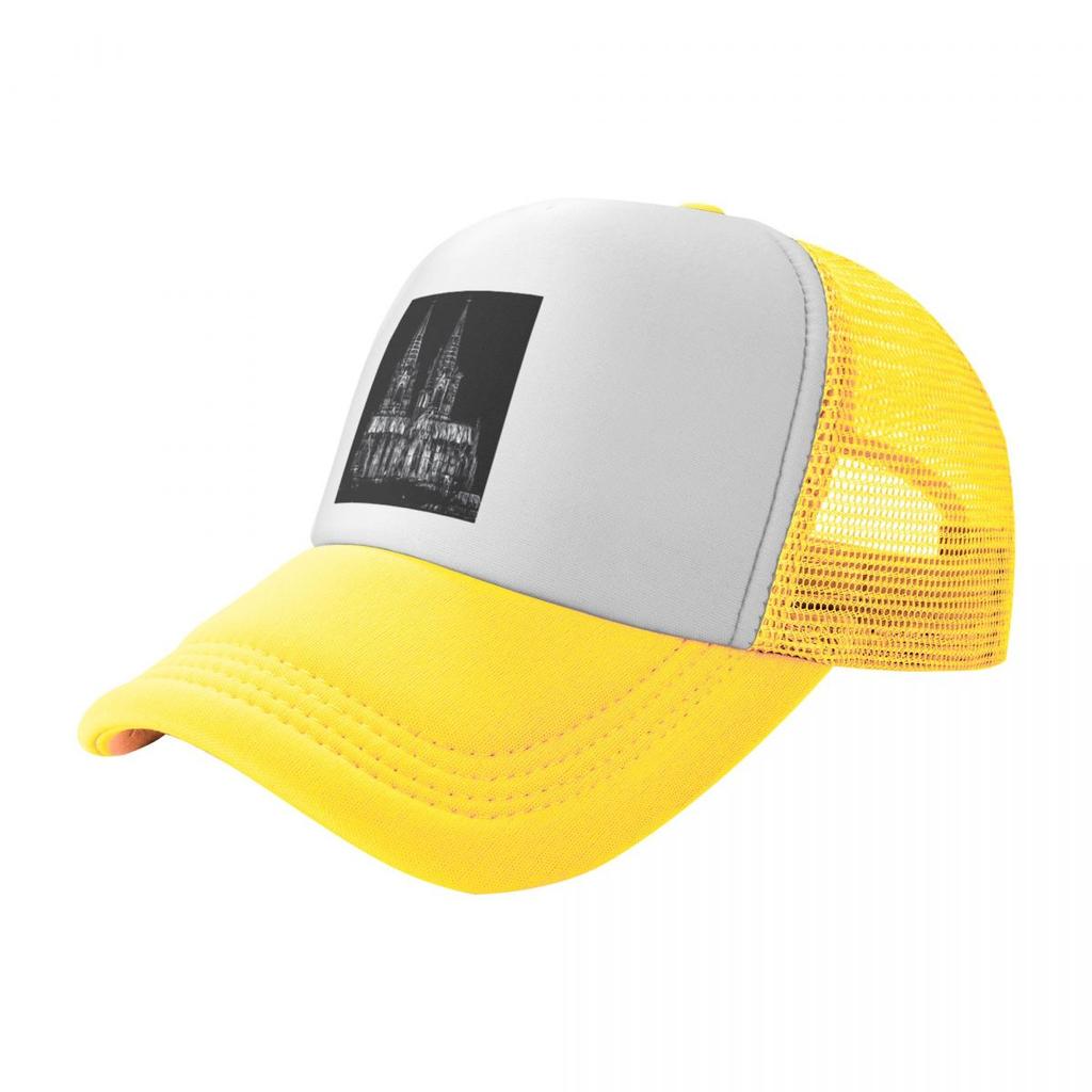 Cologne Cathedral Black and White Baseball Cap Golf Hat Dad Hat Fashion Beach For Women Mens