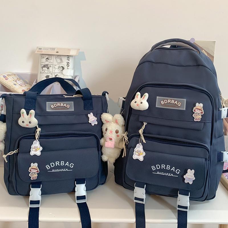 Children's Primary School Students' High Value Two Piece Backpacks for Girls' Junior High School Students' Backpacks