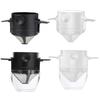 Ergonomic Retractable Ergonomic Coffee Filter Retractable Plastic Stable Even Filtration Coffee Strainer