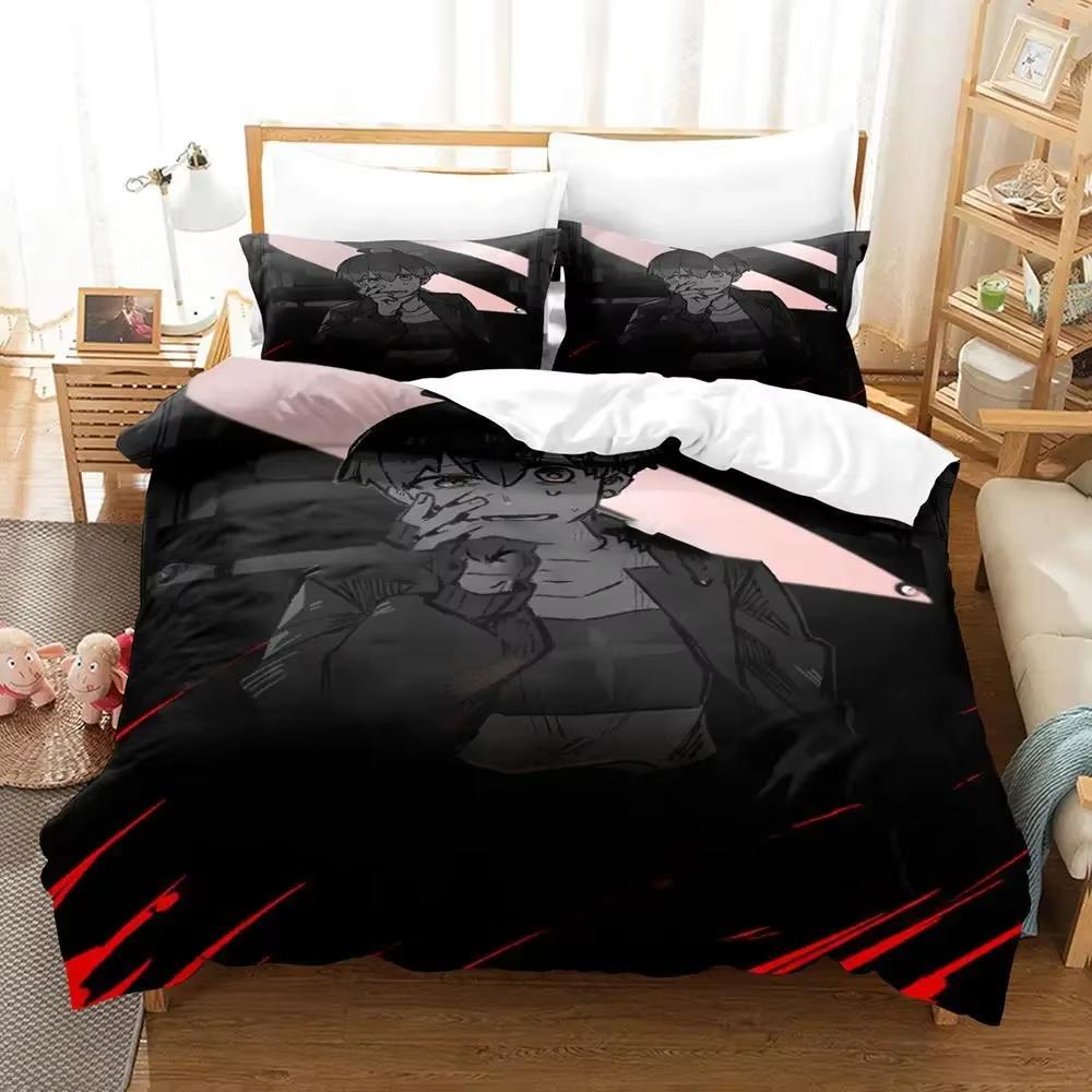 Music MILGRAM Bedding Set Japan Famous Anime Duvet Cover Sets Comforter Bed Linen Twin Queen King Single Size Dropshipping Gift