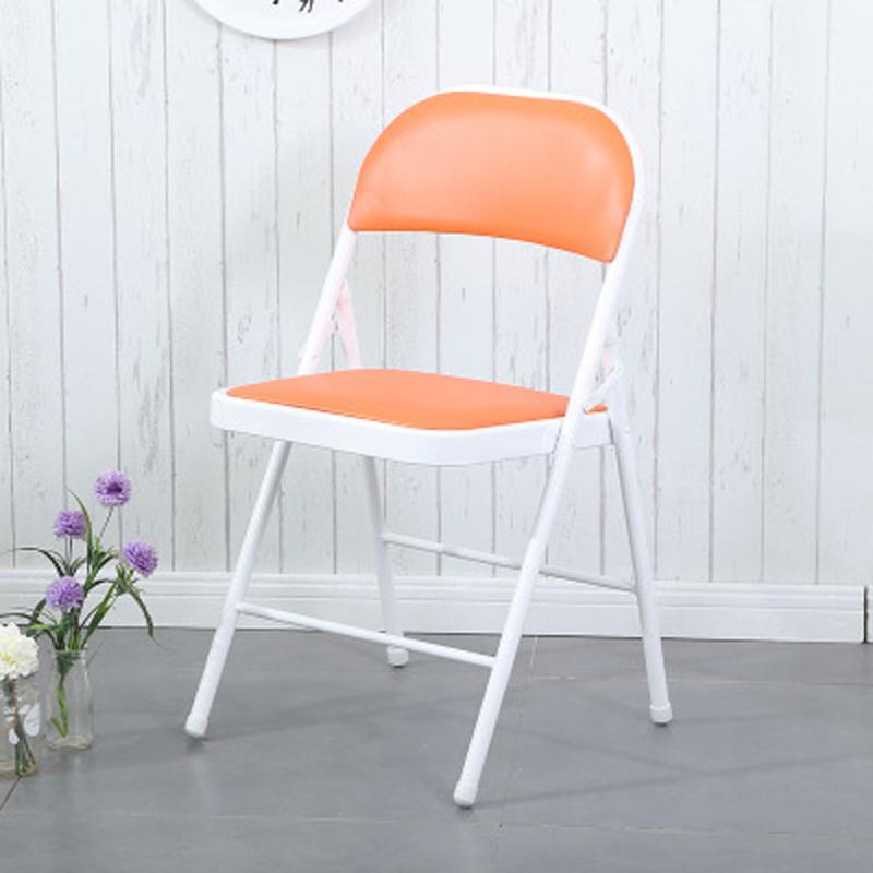 

Портативный складной металлический стул для домашнего офиса, компьютерный стол, принадлежности