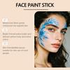 Silky Smooth Blue Body Paint Stick - Bright, Natural Colors for Daily Graffiti