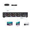 Compactly 8Port  Audios Video Selectors A V Switcher Video Switcher for Home Theater Systems TV Projectors Connection
