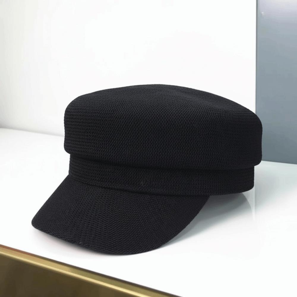 

Breathable Octagonal Hat Thin Sun Hat Korean Painter Hat Summer чёрный