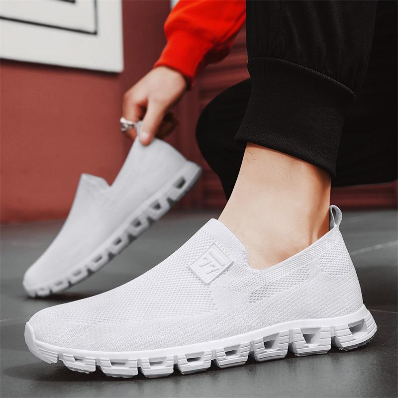 Fashion Sneakers Men's Mesh Casual Shoes Men Athletic Lightweight Breathable Dress Shoes Men Comfortable Walking Oxford Shoes Trainers