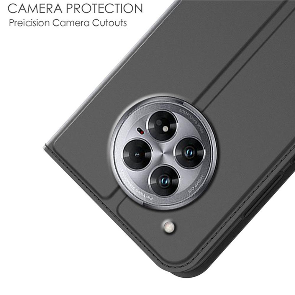 For Infinix Zero 40 5G Case PU Leather Phone Cover with Card Holder Stand Magnetic Closure