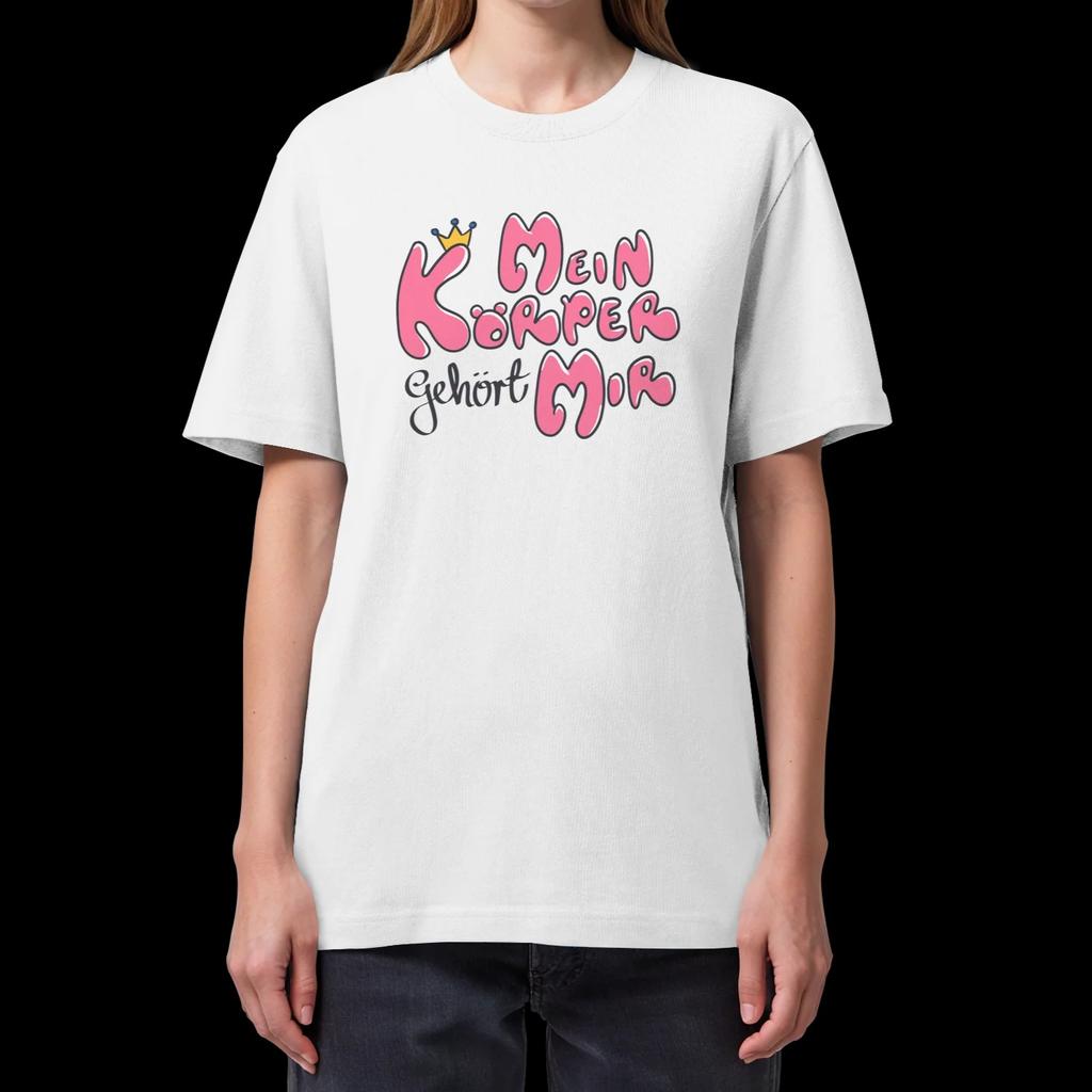 Mein Körper gehört mir auch digital Graphic Unisex TShirt Oversized 100 Cotton Unisex ONeck Short Sleeve Y2k Popular 2026 Tee