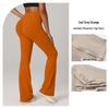 High-Waisted Hip-Lifting Flared Yoga Pants for Women - Ideal for Fitness, Running, and Pilates