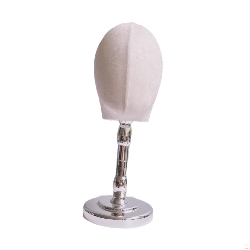 Hat Display Holder Mannequin Head Model Wig Hair Accessories Glasses Multipurpose Hairpiece