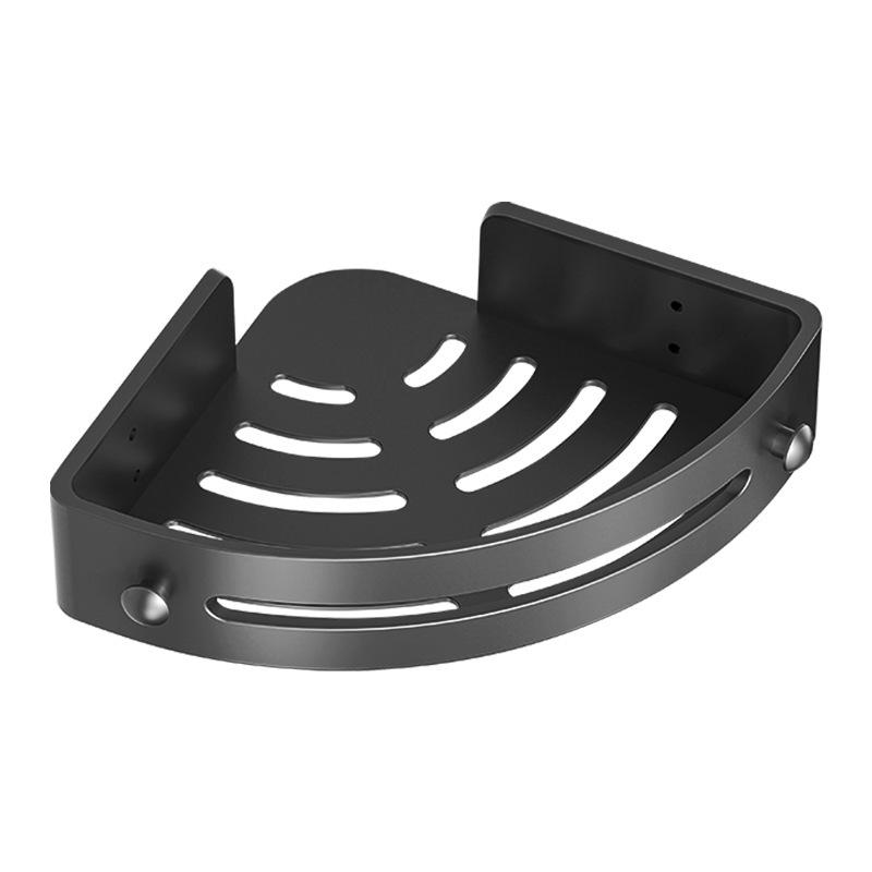 Tri-Layer Punch-Free Bathroom Storage Rack