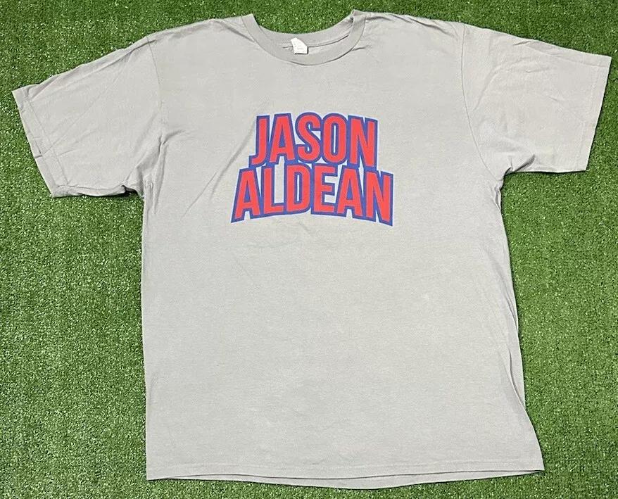 Jason Aldean Chicago Cubs Wrigley Field 2013 Concert Tour T Shirt Size XL 3XL