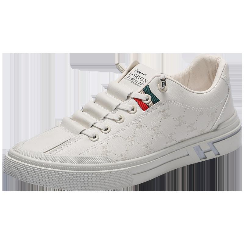 Men's Shoes New Breathable Little White Shoes Men's Trendy Versatile Flat-soled Sports Shoes Spring and Autumn Casual Board Shoes Men