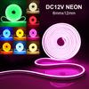 Flexible Neon Light 12V SMD2835 LED Strip Neon Sign 120LEDs/m IP67 Waterproof Outdoor Neon Rope Lamp White Warm White Red Green
