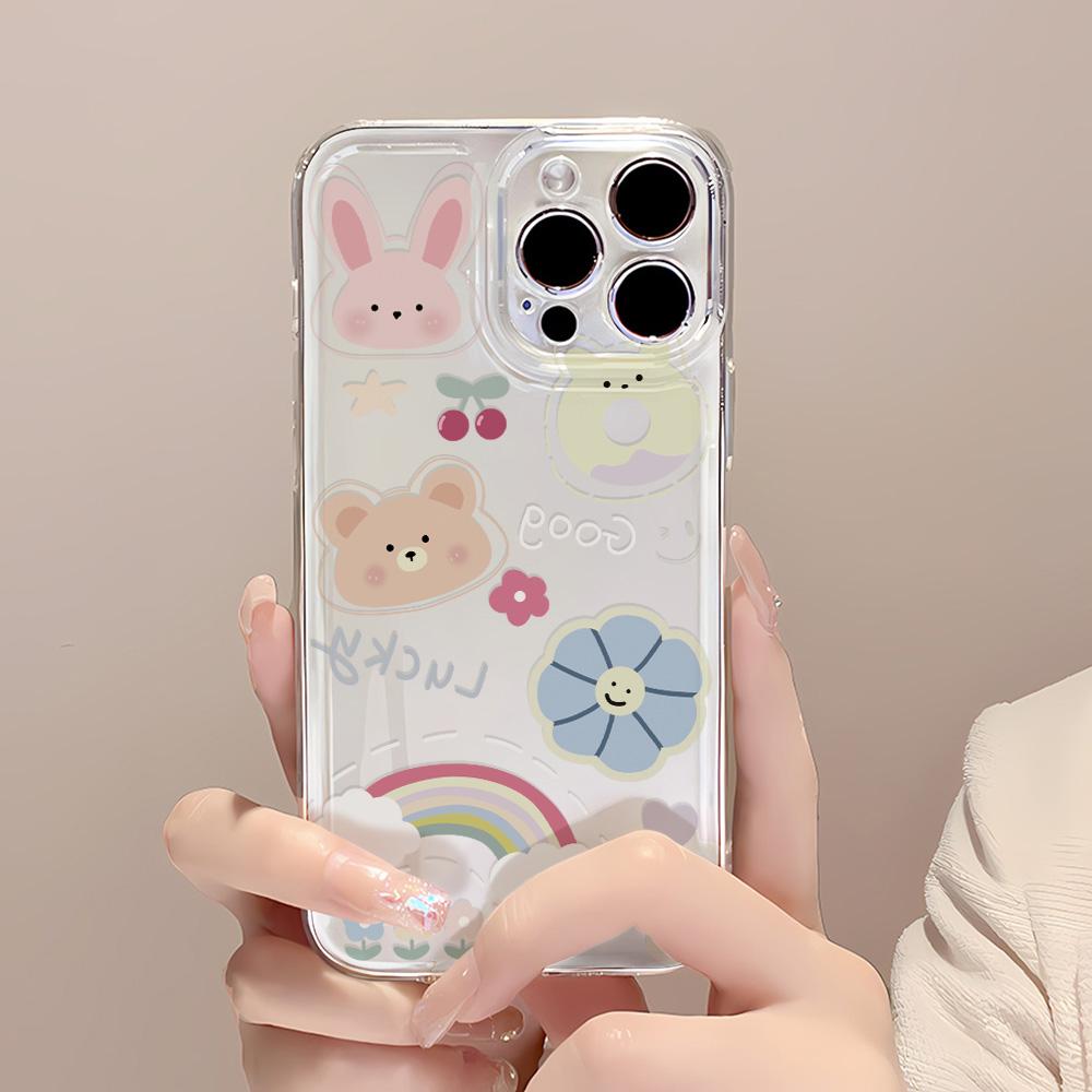 Phone Case for iPhone 11 12 13 14 15 16 17 Pro Max Case Samsung A36 A56 A06 A05 A15 A55 Case Xiaomi 11 12 Redmi 12C Note 11 12 13 9 10 C65 Cute