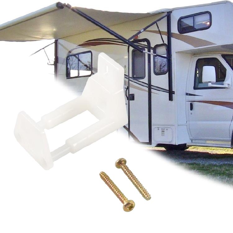 Sliding Door Guide with Mounting Screws Included Sliding Door Hardware Plastic Guide for Effortless Setup & Durability