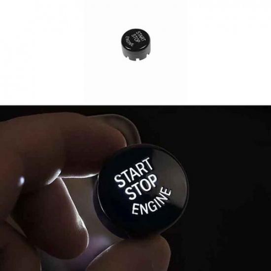 One-Click Startup Button - For BMW 5 Series G30 Bright Black Cover Trim