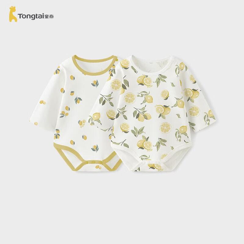 TONGTAI Baby Pure Cotton Long-Sleeve Romper