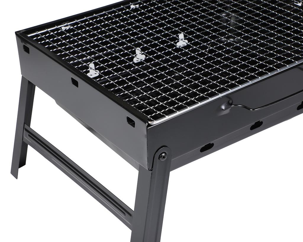 MINI PORTABLE CHARCOAL GRILL SUITCASE STYLE