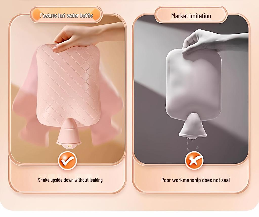 Sleva pro nováčky: Kreslený hřejivý vak na horkou vodu na zimu - Ohřívač rukou a břicha