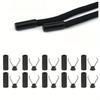 Heavy Duty Cord Locks Adjustable Metal Clips Secure Fastening for Shoelaces Bags Hoodies DIY Crafts Organizing Cables