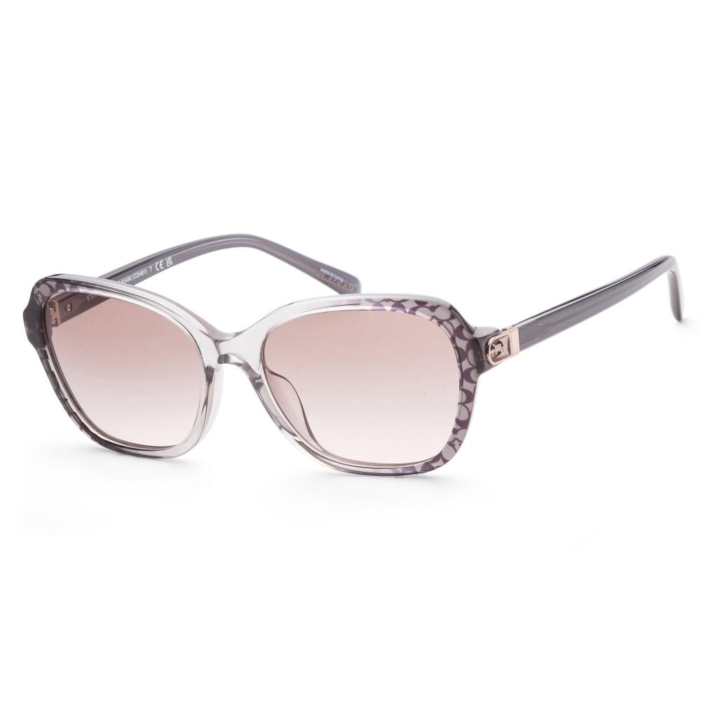

Coach Women s 56mm Sunglasses grey gradient signature c