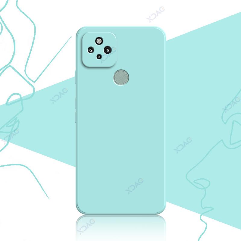 

Роскошные квадратные жидкие силиконовые чехлы для Google Pixel 5 A 5A Pixel5 5G Global 360 мягкие чехлы для телефонов с защитой от падения Pixel 5 светло-синий