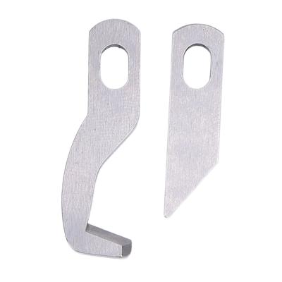 Juego de Cuchillas Superior e Inferior para Máquina de Coser Acero al Carbono Cuchillas Superior e Inferior para Overlock S0230 S14 78