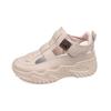 2025 new platform sandals women's new summer versatile hollow soft leather sports leisure heightening hole Roman cool