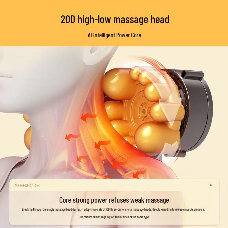Tianqi Hengfeng C698 Rechargeable Neck Massage Pillow