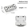Fishing Tackle Organizer Box Storage Case Bait Plastic Accessories Containers Fishing Tackle Storage for Jigs Lures Beads Hooks