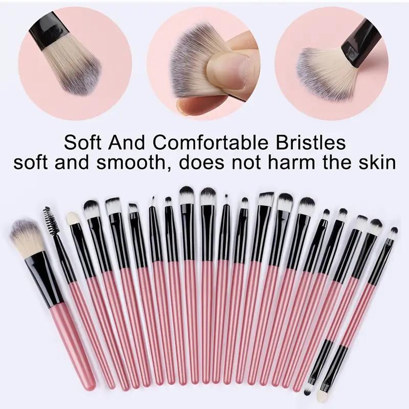 Set Pennelli Trucco Premium Sintetici Kabuki Fondotinta Correttori Cipria Fard Miscelazione Viso Occhi Set Pennelli