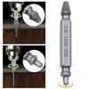 6Pcs Damaged Screw Extractor Easy Out Set Bolt Stud Remover Drills Tools Kit Tap Set Of Broken Head Screw Extractor Repair Tool