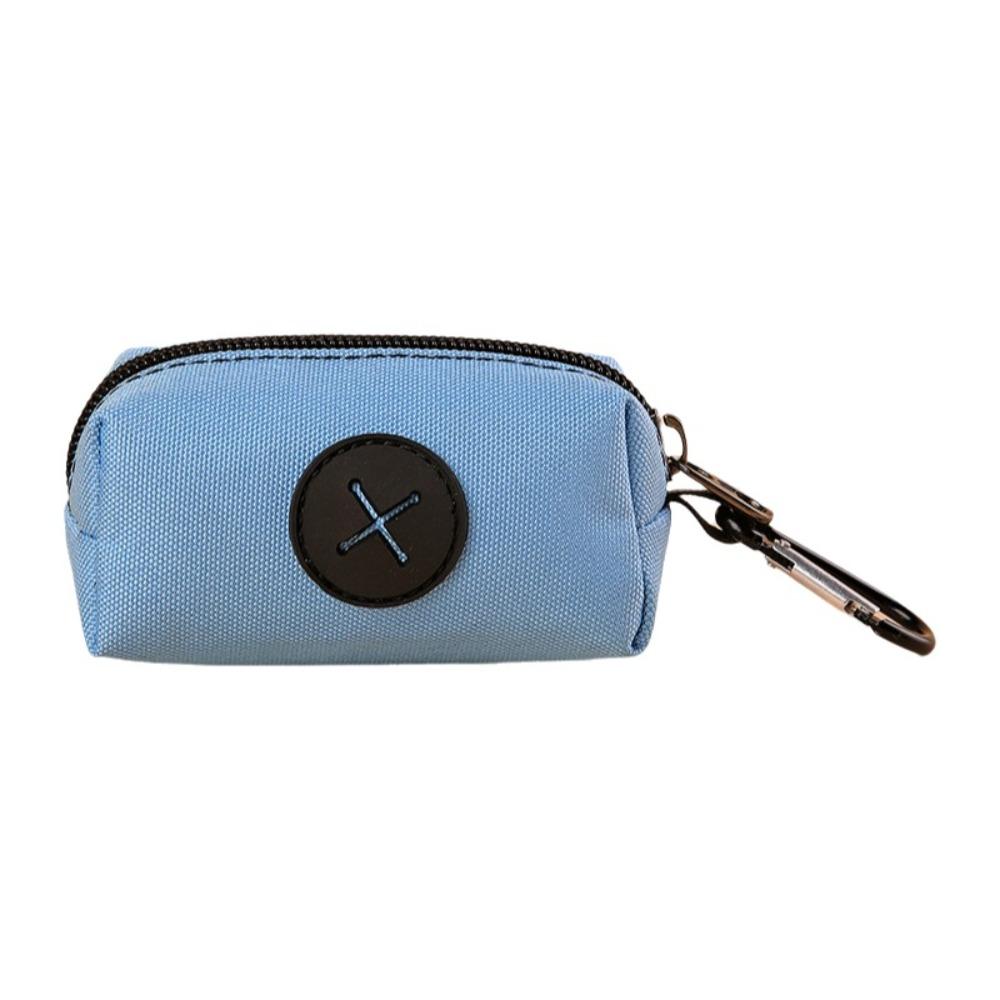 with Carabiner Clip Dog Poop Bag Holder Portable Animal Waste Collection Pouch  Walking