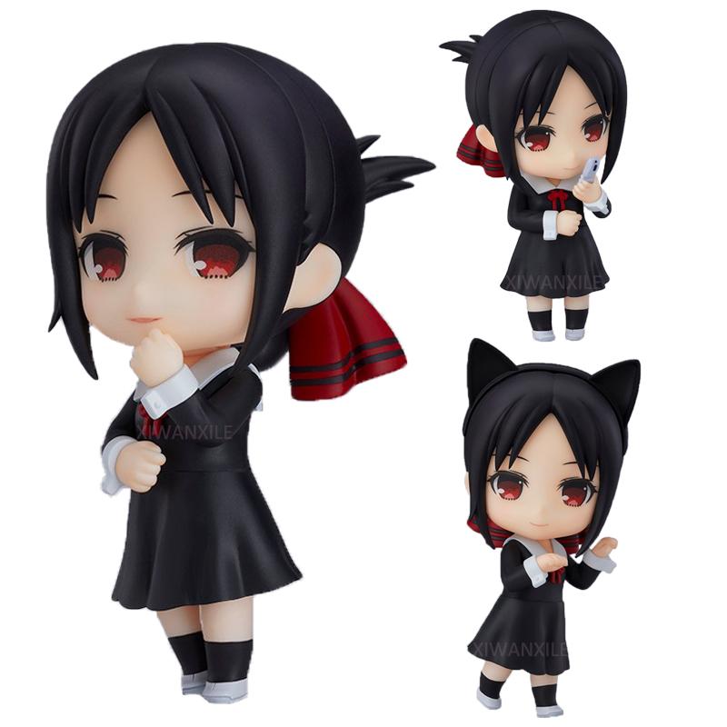 

#1288 Kaguya-sama: Love Is War Anime Figure Kaguya Shinomiya Action Figure Chika Fujiwara Figurine Miyuki Shirogane Figure 4Pcs Per Set 10cm