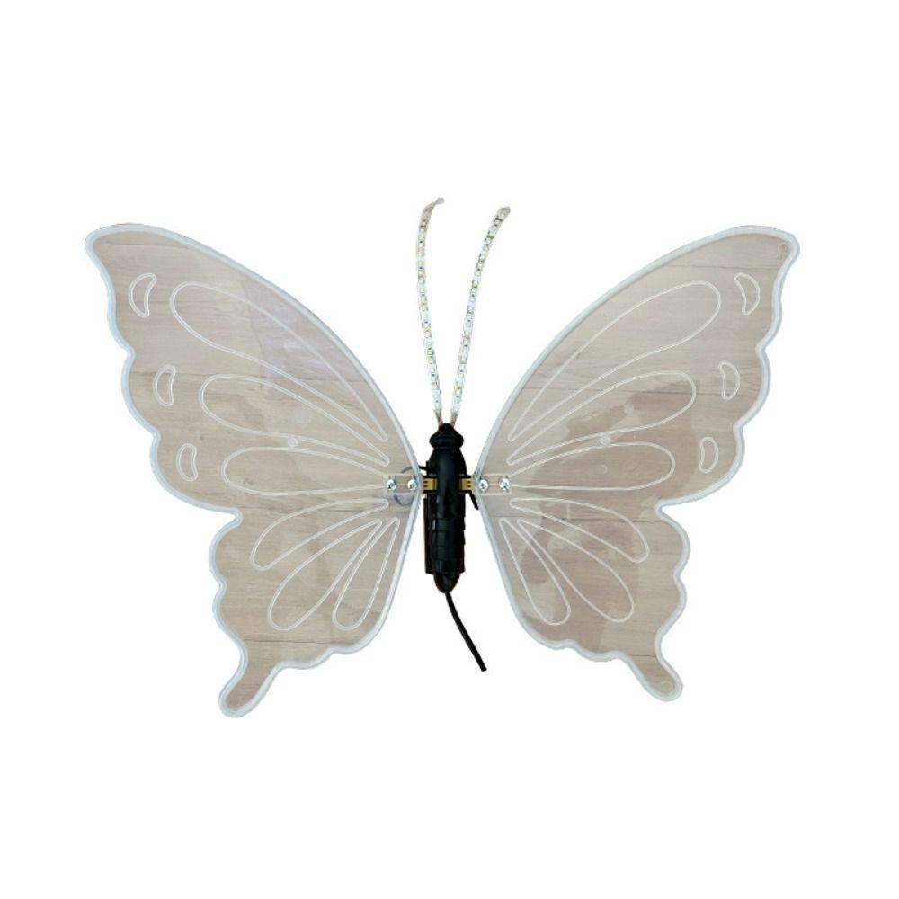 Fixed Model Outdoor Led Lamp Butterfly Shape Lighting  Garden DIY Decoration