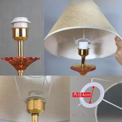 E27 Table Lamp Lampshade Linen Fabric Shell Print Zen Rattan Hand Woven Lamp Cover Wabi-Sabi Style Bedside Floor Lamp Shade