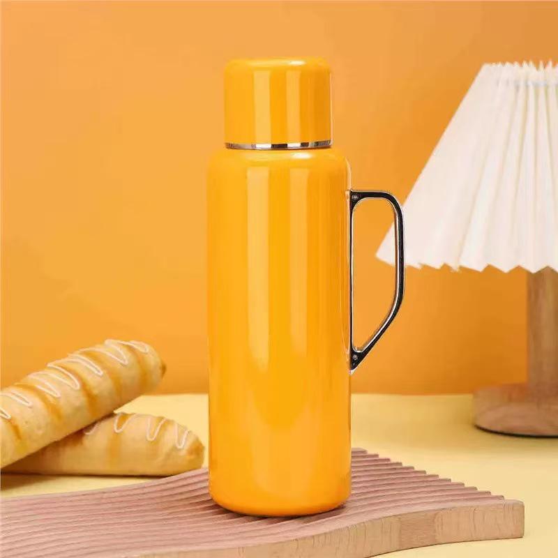 316 Stainless Steel Stew Pot with Temperature Display and Tea Separator - Handheld Insulated Household Pot
