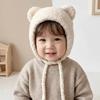 Cat Ear Baby Beanie Cap Breathable Toddler's Knitted Hat  Outdoor Activities