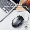 Wireless Mouse, Upgraded, Visible Display, Rechargeable Wireless Mouse, 2.4G USB, 4 Adjustable DPI Levels, Optical Mouse for Laptop PC Computers