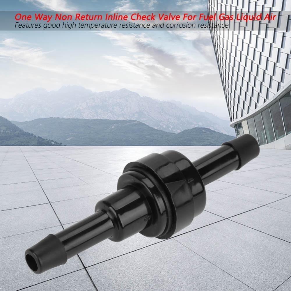 2pcs Spring Loaded Non Return Valves Slot Design Inline Check Valve  For Air Control