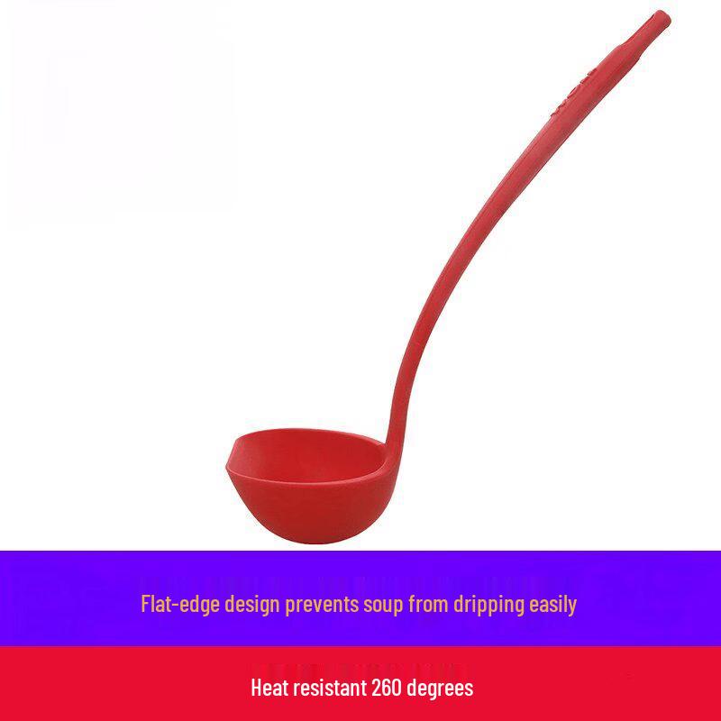 Chengxuan Silicone Soup Ladle красный