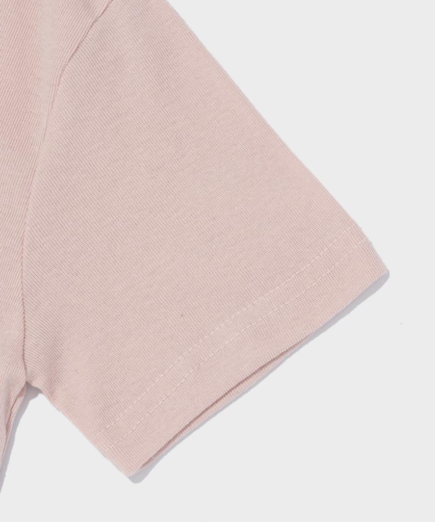 CARGOBROS FOR WOMAN Cfw Dot Logo Short Sleeve T-Shirt (Pink)