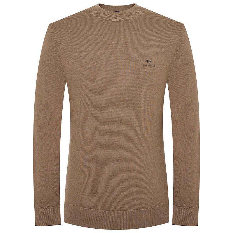 

Baoxiniao Men s Machine Washable Mock Neck Wool Sweater 52